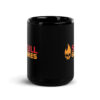 Skull Games Black Glossy Mug - Image 3