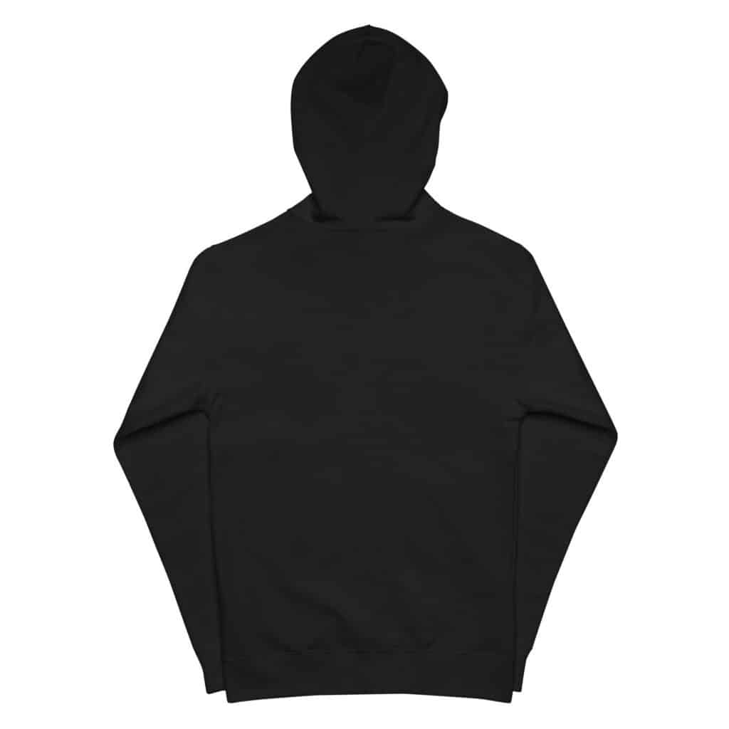 Unisex fleece zip up hoodie - Image 2