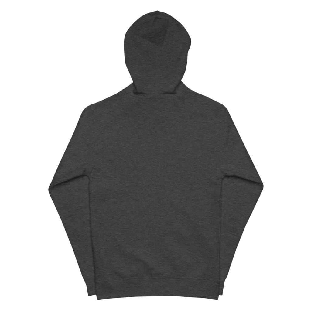 Unisex fleece zip up hoodie - Image 4