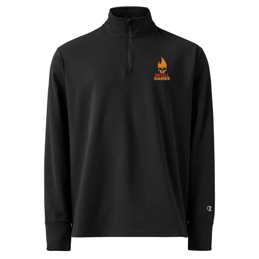 Skull Games Quarter zip pullover by Champion