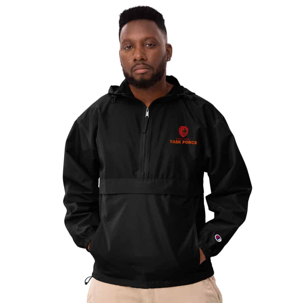 Task Force Embroidered Champion Packable Jacket