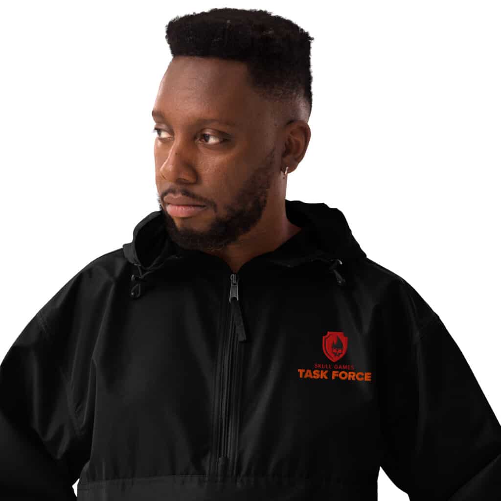 Task Force Embroidered Champion Packable Jacket - Image 2