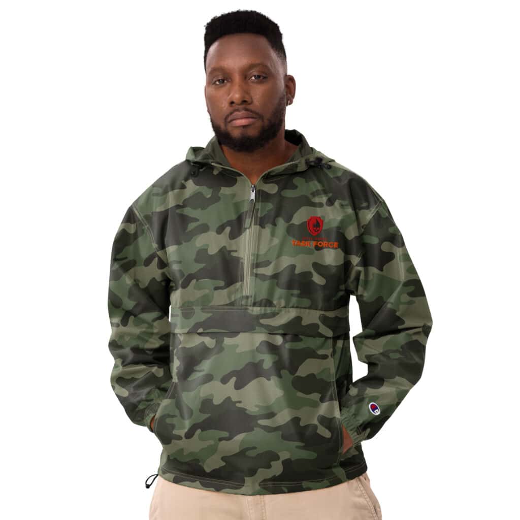 Task Force Embroidered Champion Packable Jacket - Image 3