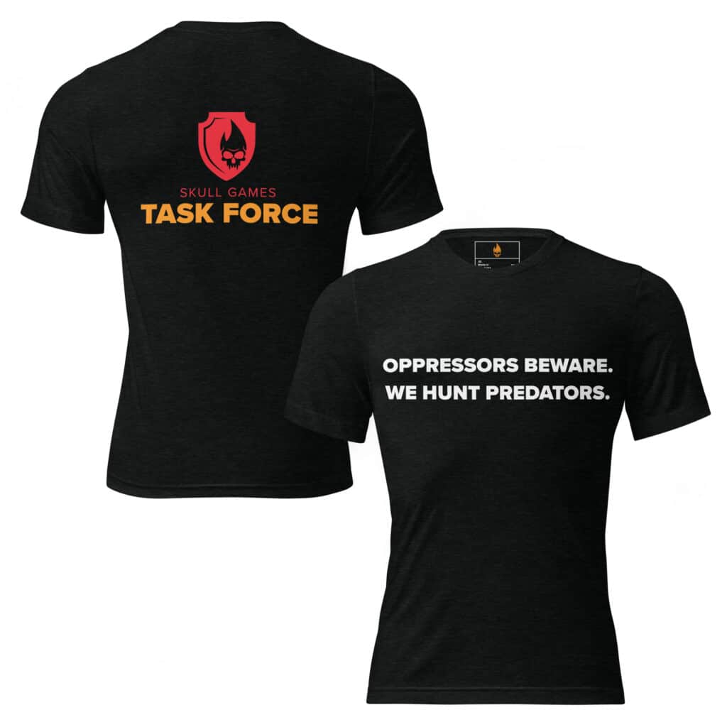 Tsdk Force We Hunt Predators Short sleeve t-shirt